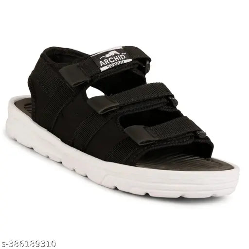 Fashion Floater Sports Combo Sandals - Black