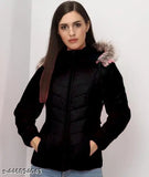 trendy designer stylish women jacket | partywear jacket for women | jacket with hood | woolen jacket | regular fit quilted jacket for women | jacket | garam jacket | garam jacket for women | bomber jacket