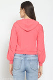 Full Sleeve Solid Women Reversible Sweatshirt