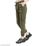 New Trend Look Pants Insta Cargo Trousers Ankle Fit Workout Gym Running Track Joggers Casual Ladies Formal Lower