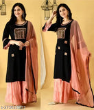 PR_RAYON Dupatta set