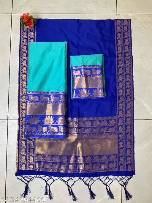 Trendy Traditional South Indian Half Saree for Women