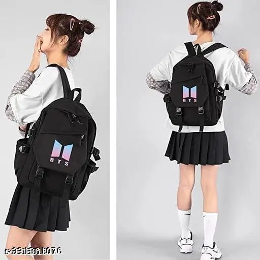 BTS Backpack, BTS Bag, BTS College Bag, BTS School Bag, BTS bag for Girls, BTS school bag for Girls