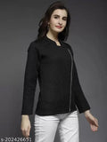 Retrobella Women Solid Casual Jacket