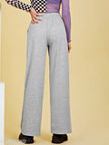 Kotty Women's Solid Grey Pyjamas and Lounge Pants