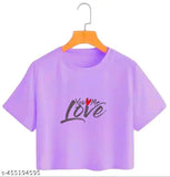 Trendy crop t-shirts 4 PS combo combo