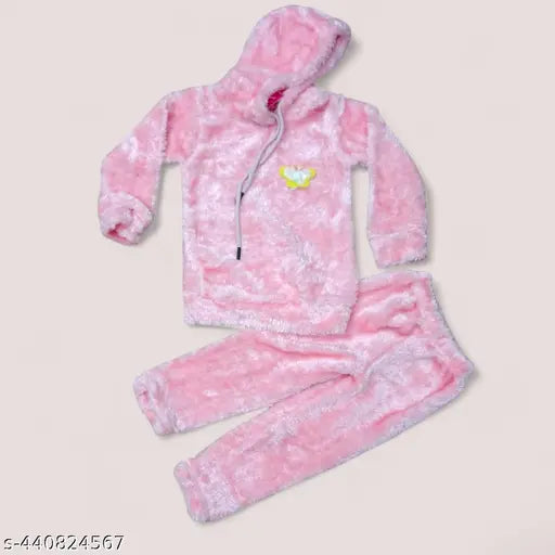 LITTLE MUFFS Trendy Girls' Winter Set: for Cold Days