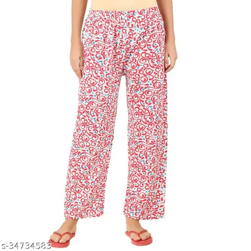 WOMEN'S MULTI COLOR PAJAMA - PRINTS MAY VARY