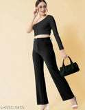 Women / girls #__lycra_# button pant