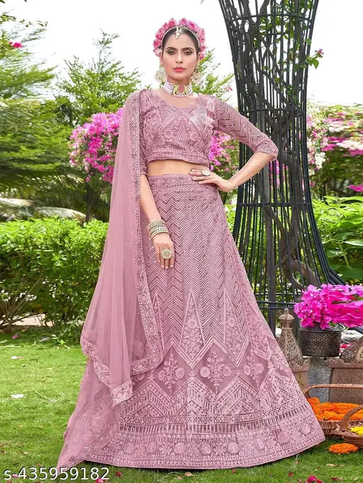 Lehenga Choli (Choli Unstitched)