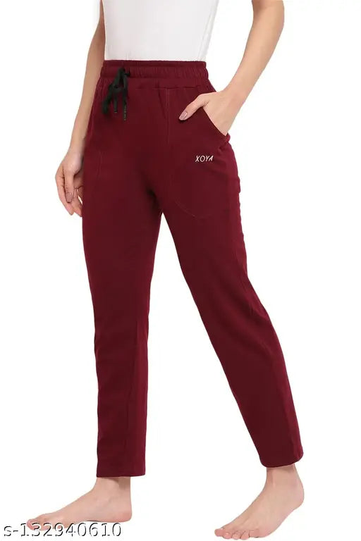 XOYA Women's Cotton Solid Pajama