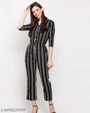 BLACK LINE COLLAR JUMPSUIT 12