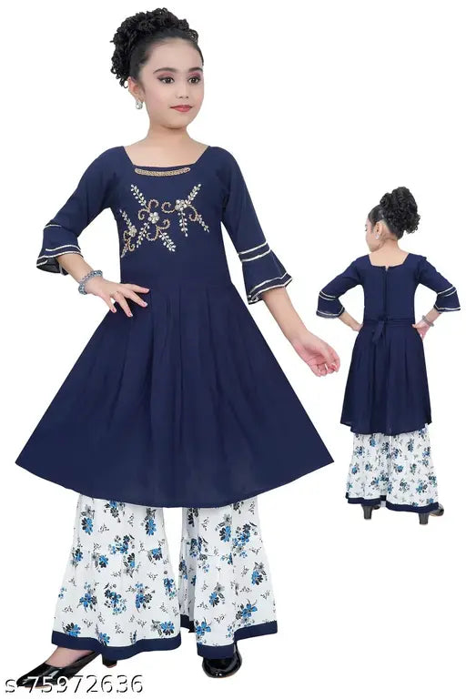 latest stylishkids kurta plazzao sets