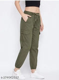 New Trendy Fashion Stylish Cargo Women's Joggers