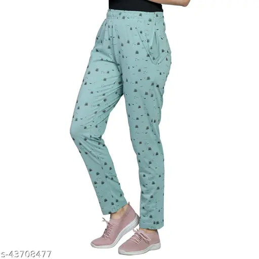 Akron's Trendy Printed Pyjamas For Female