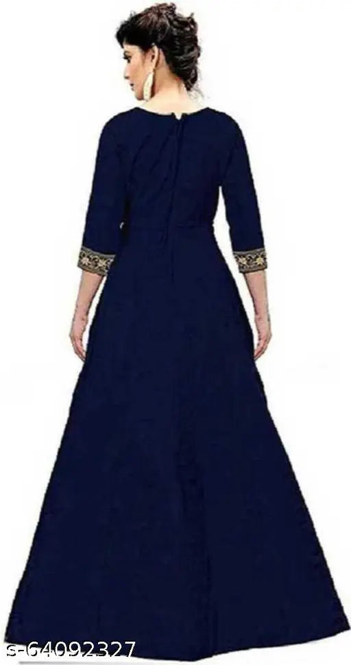 KD Jari Blue Gown