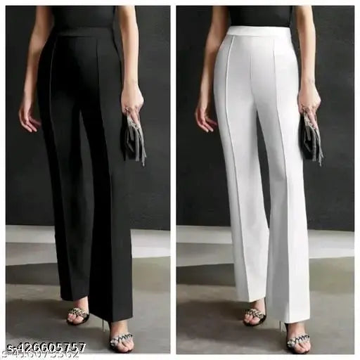 Trendy bell bottom pants for Girls