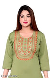 woolen Kurtis winter Kurtis fleece KurtisWoolen kurti , kurti for winter, woman kurti, embroidery kurti