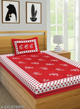 Jaipuri Single Bed Bedsheet Combo Pack 2 Bedsheet with 2 Pillow Cover