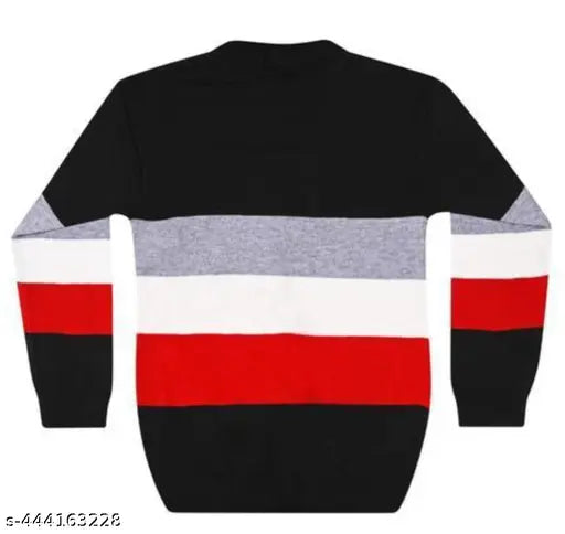 STYLISH BOYS SWEATER MULTICOLOR WOOL