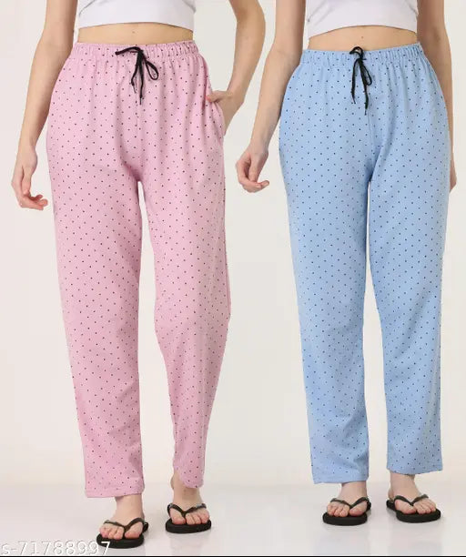 Women Cotton Fleece Pajama