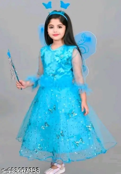 pari dress titli wala new aque blue