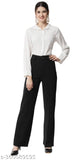 Trendy Stylish Trouser For Women Flared Design Comfortable Material