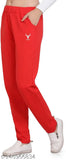 zazbi Solid Women Red Pyjamas