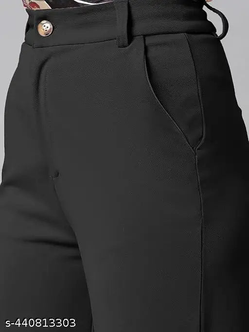 Saram Fashion Women Formal Pant / Women trouser / Trouser For Women / Women Trouser For Office / Women Pant