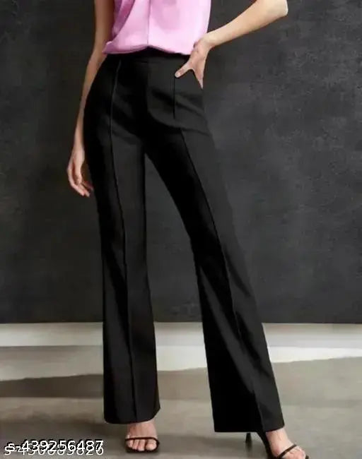 Trousers for women New Trendy Formal/Casual Trousers For Women Comfy Modern Women Women Trousers