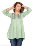 women Green casual Tops