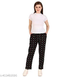 Trendy women lower/printed lower/women printed pyjama pack 2