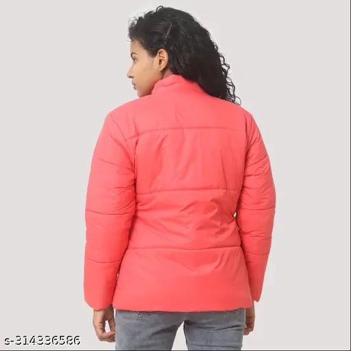 Winter Wear Jacket For Girl's And Women's, Stylish Jacket, Full Sleeves Jacket For Girl's And Women's.