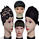 Hijab Cap Under Hijab Bonnet (Pack of 4) Islamic Cap Muslim Women Cap