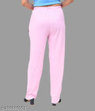 SK HOSIERY : Women's & Girls Cotton Plain Pyjama/Track Pant Lower / 100% Export Quality Soft Cotton Stuff