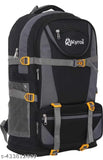 KYROS BAG New Trekking bag Rucksack bag (Rucksack) Waterproof Backpack (Black, 65 L)