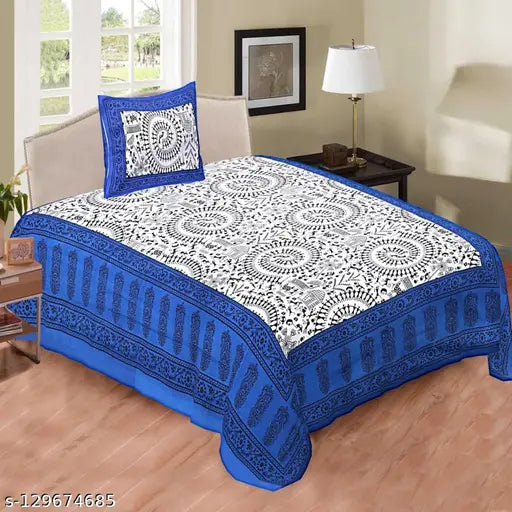 Cotton 3 Single Bed Bedsheet Pack