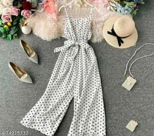 POLKA DRESS JUMPSUITS