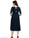 stylish embroidered kurti