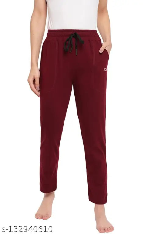 XOYA Women's Cotton Solid Pajama