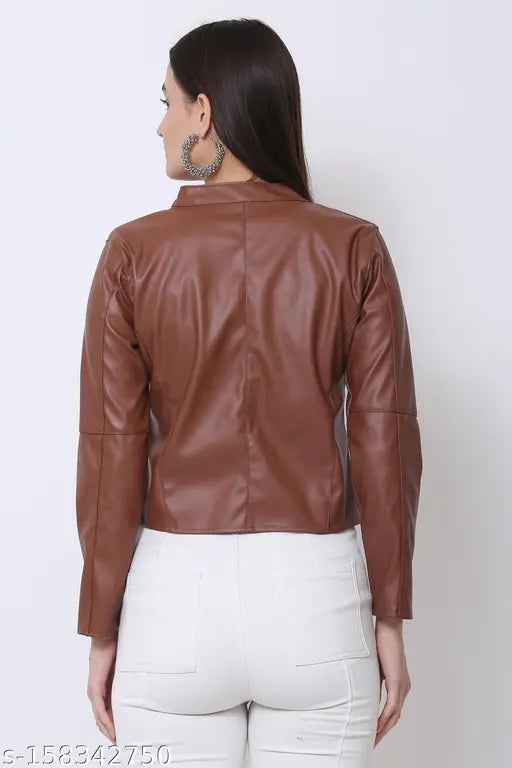 Trend Casual Rexine Jacket