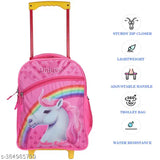 Indian Riders UNIQUE BAG School Kids Trolly Bag - (16 Inches)-Pink Waterproof Trolley