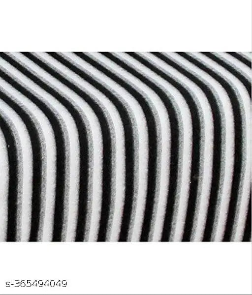 parinika fabs polor fleece blanket striped for donation and winter