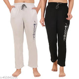 Krishve Trendy women new pyjama_track pant_lower for_nightwear_loungewear pack of 2.