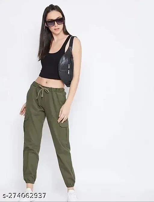 New Trendy Fashion Stylish Cargo Women's Joggers