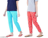 Women's Printed Pyjama Pant | ( Pack of 2 )