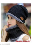 Unisex Random Colors Winter Cap Set