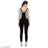 Ladies Denim High Waist Styles Dungaree single Pc Jumpsuits