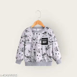 Boys Sweatshirts Full Sleeves Printed Multicolour Pack Of-3