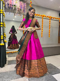 Fabcartz South Indian Style Half Saree